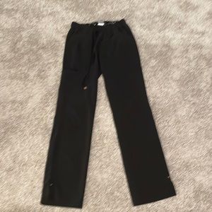 Black XS Heart Soul scrub pants.